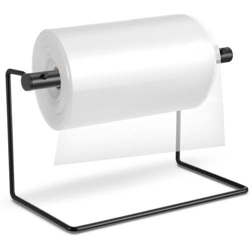 Tellegloww Metal Poly Tube roll Dispenser with Mounting Hardware, 12" Width