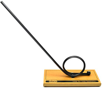 EISCO Loop The with 2 Steel Balls, Centripetal Acceleration Demonstration, 24" Long, 22" Tall - Eisco Labs