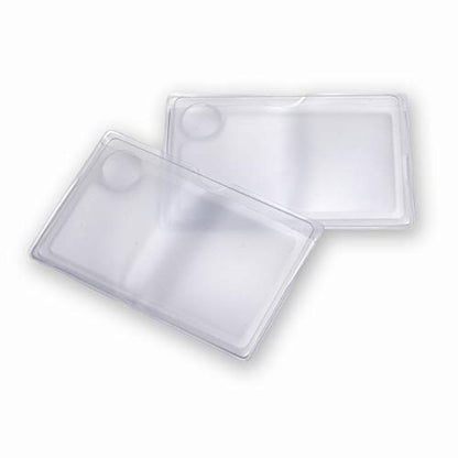 Carson 2.5x Power Credit Card Size Magnifiers (WM-01) with 6x Spot Lens, Twin Pack