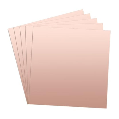 uxcell 5pcs 200x200mm Double Sided Copper Clad Laminate PCB Circuit Board FR4 1mm Thickness DIY Prototyping PCB Board - size: 200mmx200mmx1mm