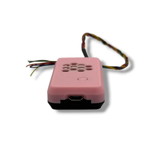Protective Case Compatible with Raspberry Pi Pico Boards – Micro-USB Access & Passive Ventilation, Snap Case, Wire Access,Plastic (Light Pink) - color: Light Pink
