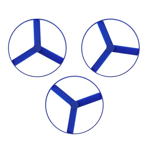 3-Pack Fans Compatible with Snap Circuits 6SCM1F M1 Motor - color: Bold Blue