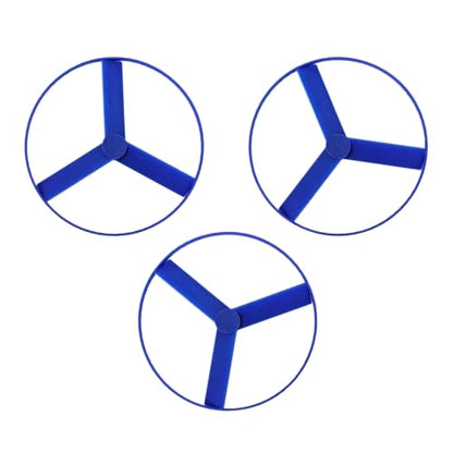 3-Pack Fans Compatible with Snap Circuits 6SCM1F M1 Motor - color: Bold Blue