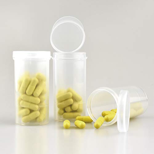Maymom Water Tight Sample Vials, Bottle, Cup, for Small Parts, Beads; Air Tight; Prescription Bottle, Rx Vial (40mL) - size: 40mL 5pc