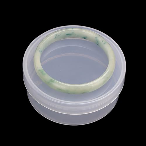 12 Pcs 4.05 oz Round Plastic Containers 3.31 x 1.38 Inch (DxH), Bead Organizers with Lid for Beads Cards and Other Craft Accessories - size: 120 ml (3.31" x 1.38")