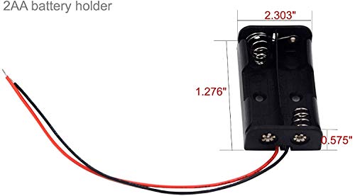 (Pack of 8) 1AA 2AA 3AA 4AA and 1AAA 2AAA 3AAA 4AAA Battery Holders