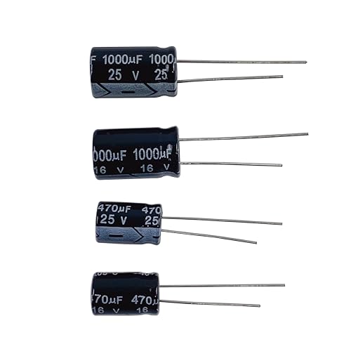 40 Values, 0.1uF-1000uF, Aluminum Electrolytic Capacitor Assortment Kit - style: 10V-100V 800PCS