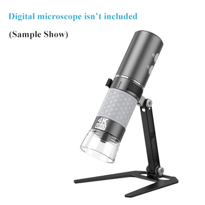 Aluminum Alloy Simple Bracket Stand for USB Microscope and WiFi Microscope