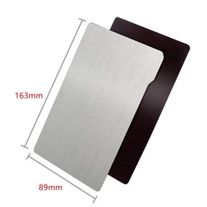 KOYOFEI 2PCS Resin 3D Printer Flex Build Plate for Anycubic Photon Mono 4, Spring Steel Flexible Plate and Magnetic Base Platform for Photon Mono 4, Mono 4 Ultra - size: Mono 4(163*89mm)