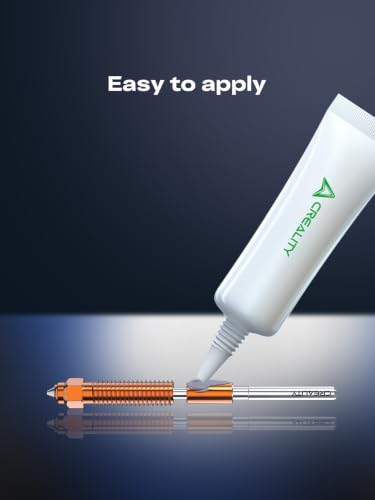 Creality High-Temperature Thermal Grease, Excellent Thermal Conductivity for 3D Printer Hotend and Heat Break, Non-Conductive&Corrosive, Non-Toxic, Odorless, Stable from -55°C to 350°C (4 Pack) - style: High-temp Thermal Grease