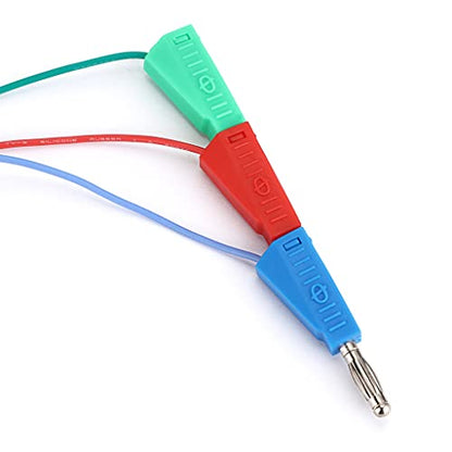 Sumnacon 10 Pcs Stackable Banana Plug to Breadboard Female Jumper Wire