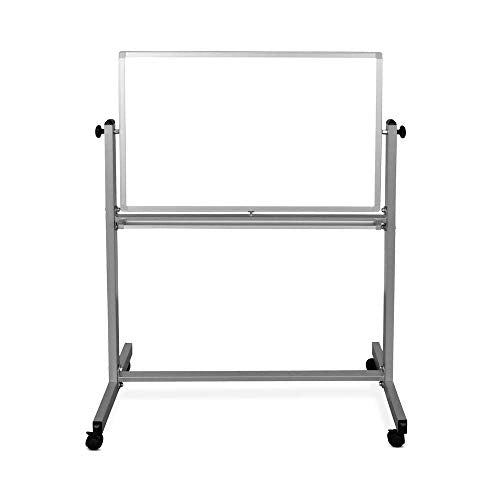 Luxor MB3624WW Reversible Magnetic Whiteboard/Whiteboard, 36 x 24 - size: 42"W x 2"H