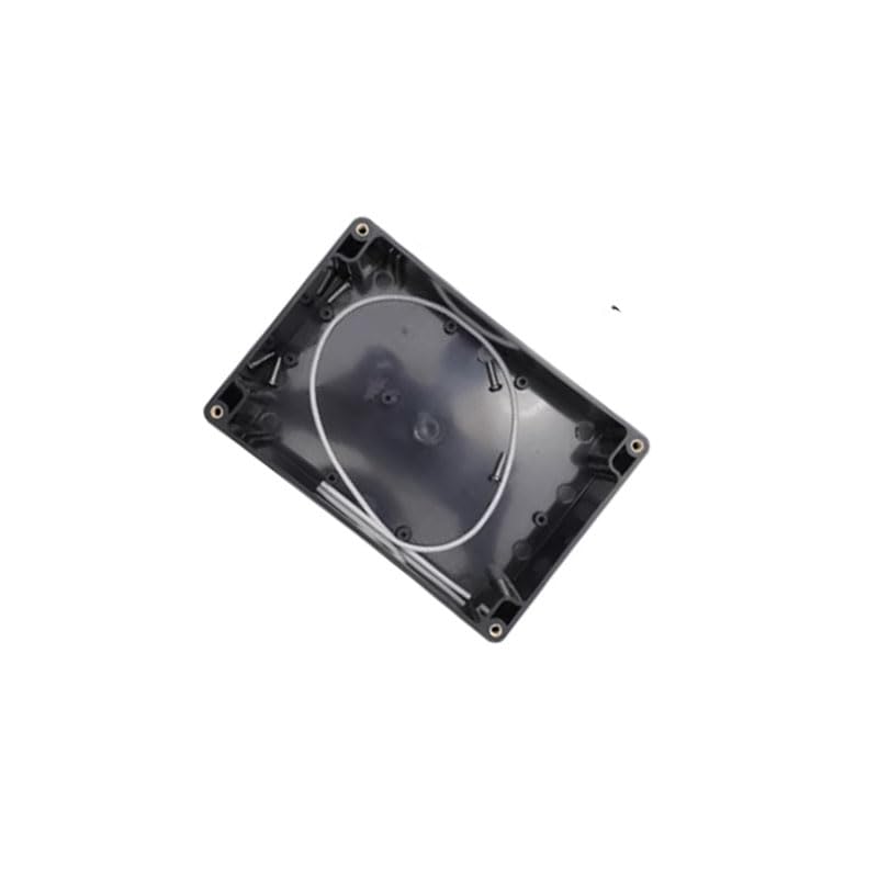 Project Box for Electronics -Electrical Enclosure, Junction Box ABS Plastic Dustproof Waterproof IP65, with 4 PCS M16 Cable Glands Black (6.3x4.33x3.54 inch (160 x 110 x90 mm) - size: 6.3x4.33x3.54 inch (160 x 110 x90 mm)
