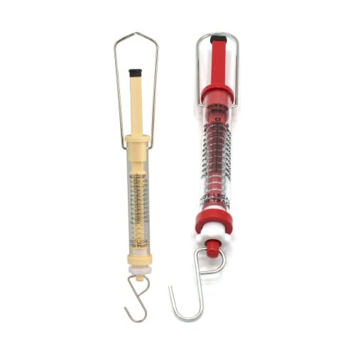 Push Pull Balance Set, 1kg/10N & 2kg/20N Capacity, Acrylic Tube, 2 Pc
