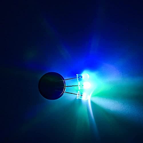 MCIGICM 5mm LED Light Diodes Kit, Multi-Colored - 5 Color, 100 Pcs
