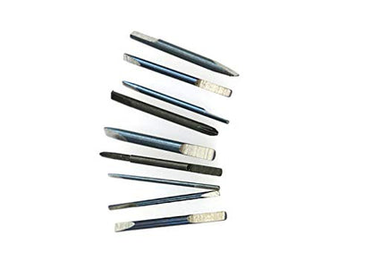 New 9 pcs Precision Watch Flat Blade Slotted Screwdriver Set Watchmakers Tools