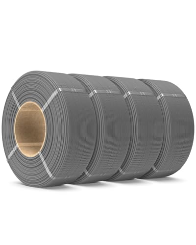SUNLU PETG Filament Refill 1.75mm 4KG, Matte Grey*4 - color: Grey+grey+grey+grey, size: Petg Refill