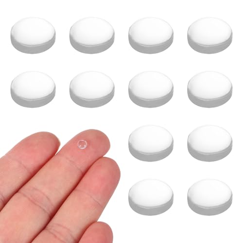 PATIKIL 12 Pack Convex Lens,4mm OD 4mm Focal Length Optical Lenses - size: 4mm OD x 2mm H x 4mm Focal L