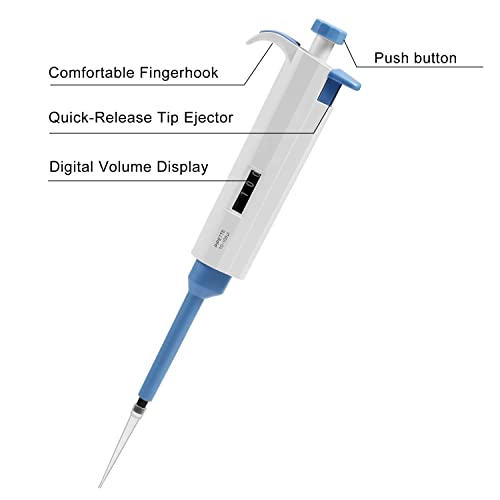 Adjustable Pipettor 10ul-100ul Micropipette High-Accurate,Variable Volume - size: 10-100ul
