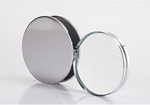 Mini Pocket Magnifier 20X Foldable Handheld Jewelry Loupe with Metal Protective Case Reading Magnifying Glasses for Small Prints,Coins,Science,Low Vision,Gift for Seniors and Kids
