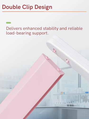 Lab Pipette Stand, Plastic Linear Pipette Holder, L Shape, Pink - color: Pink, size: L Shape