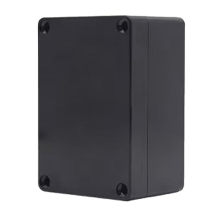 Project Box for Electronics -Electrical Enclosure, Junction Box ABS Plastic Dustproof Waterproof IP65, with 4 PCS M16 Cable Glands Black (6.3x4.33x3.54 inch (160 x 110 x90 mm) - size: 6.3x4.33x3.54 inch (160 x 110 x90 mm)