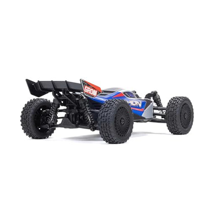 ARRMA Typhon GROM 4x4 RC Buggy, RTR, Blue/Silver - color: Blue/Silver
