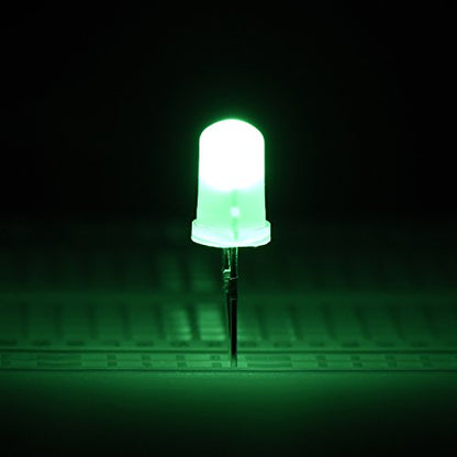 EBOOT 100 Pcs Clear Light Emitting Diodes Bulbs LED Lamp,10 Colors - color: 10 Colors