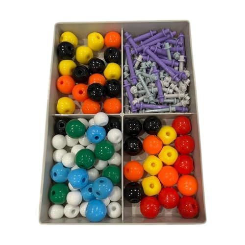1864 Molecular Model Student Kit – 154-Piece Chemistry and Biology Set with 74 Atoms and 80 Bonds – STEM Learning Tool for Classroom, Homeschool, and Science Education