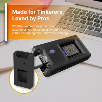 Protective Case Compatible with NodeMCU Lua ESP8266 Development Board - Sleek Enclosure, for WiFi Module, Easy Assembly, and Ideal for IoT Projects