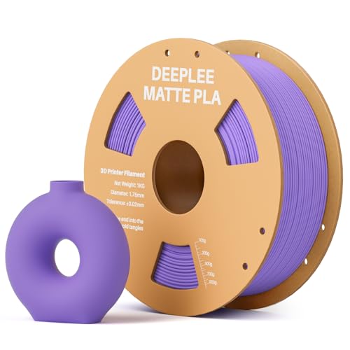 Matte PLA Filament 1.75mm 1kg Lavender Purple - color: 1*lavender Purple
