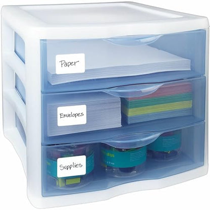 Avery® Self-Adhesive Removable Labels, 1 x 1.5 Inches, White, 500 per Pack (05434)
