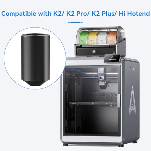 Creality K2 Plus Silicone Socks, K2/ K2 Pro Hotend Silicone Cover, Heating Block Insulation Cover, K2 Plus Accessories 3D Printer Heater Block Cover for Creality Hi Combo Extruder Hotend 3PCS - size: K2 Series*3