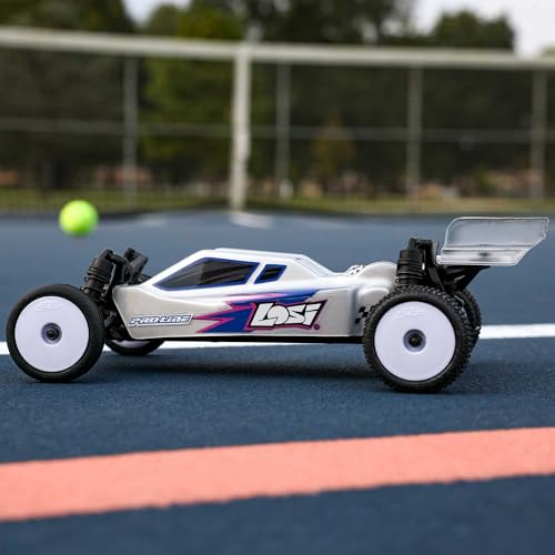 Losi Micro-B 2 Wheel Drive Buggy Silver RTR LOS00007T2 - color: Silver