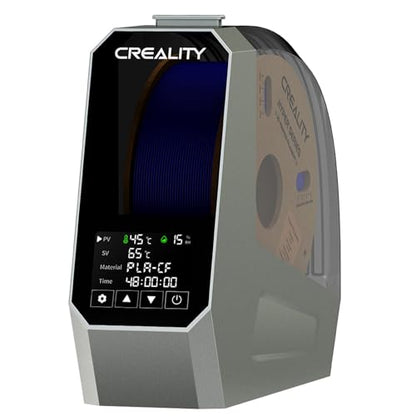 Creality Official Space PI Filament Dryer，3D Printer Filament Dryer Box with 360° 110W PTC Hot-Air Heating, Upgraded Filament Dehydrator Storage Box Support Nylon ABS PETG PLA TPU 1.75/2.85mm
