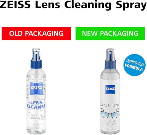 ZEISS Lens Cleaning Kit – (2) 8 oz Lens Spray & Microfiber Cloths