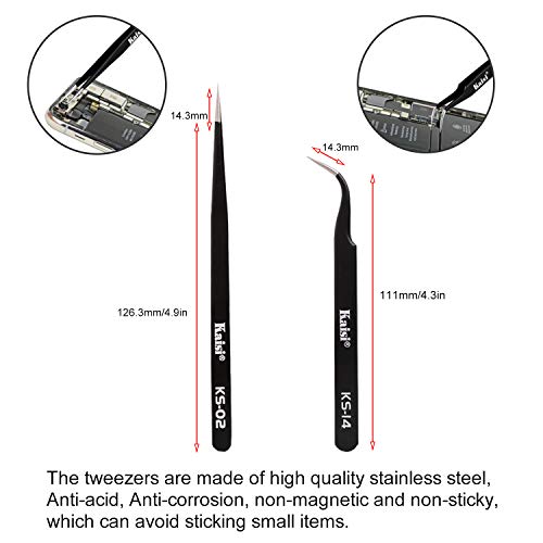 Kaisiking 6 Pcs Double Sided Soldering Assist Aid Repair Tool