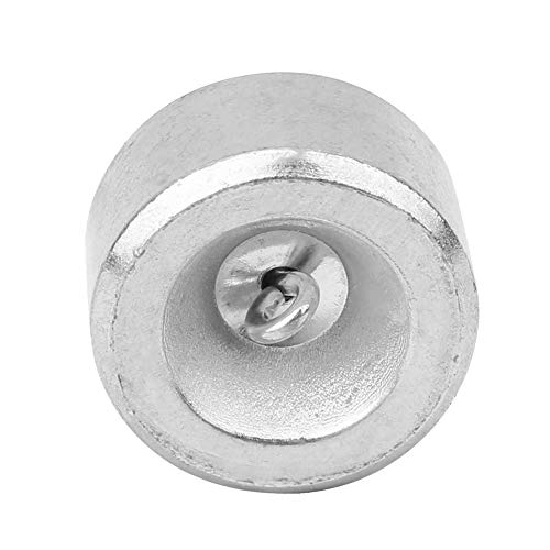 Double Hooked Weight Set, 10 PCS 50g Metal Hanging Hook Weights with Hooks and Ring Lever, Principle Physical Experimental Teaching Tool with a Plastic Box for General Science Physics Laboratory Work
