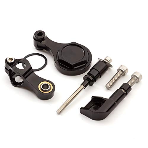 PROCNC Motorcycle CNC Aluminum Steering Damper Stabilizer Mounting Bracket Fit for Yamaha YZF R6 2006-2020 YZF R1 2006-2018 YZF1000 2006-2016