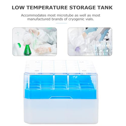 iplusmile 25 Grid pc Cryovial Storage Box Freezer Box