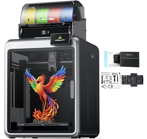 Creality K2 Pro Combo (A) 3D Printer, Multicolor 3D Printer with CFS Bundle with Creality 3D Printer Tools Kit