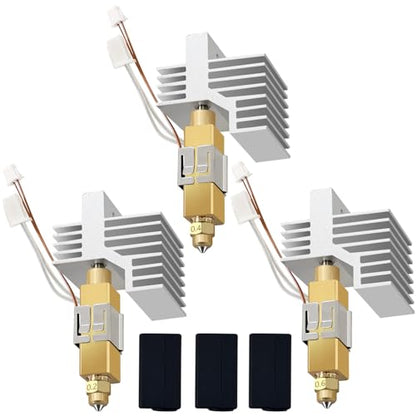3PK CC2 Hotend 0.2/0.4/0.6MM Centauri Carbon 2 Ceramic Hot End - style: 3PK 0.2/0.4/0.6MM CC2 Hotend