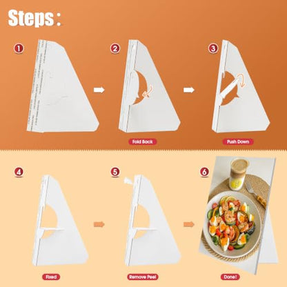 Lineco Self Stick Easel Backs 5 in. White Pack of 25 - color: White, size: 5"