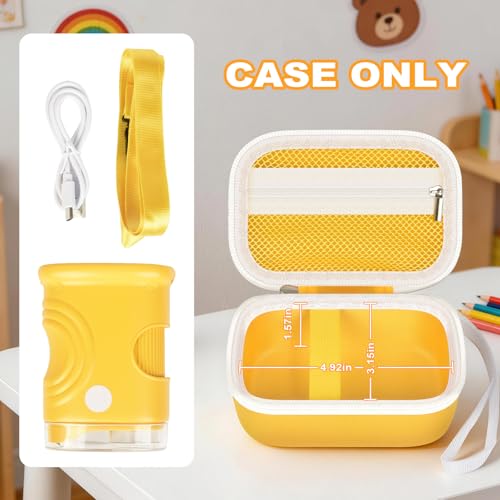 ANKHOH Handheld Microscope Case for Edubini for BEBANG and for BMDSAE - color: Yellow