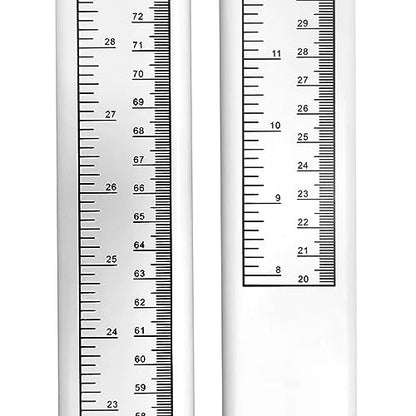 Aluminum Alloy Height Measurement,Adult Child Height Measure 8-82 inch/20-210 cm/Unit with cm & inch,for Home,Office,Gym,Medical Examination,Medical,School - color: dark blue-height measuring rod-2