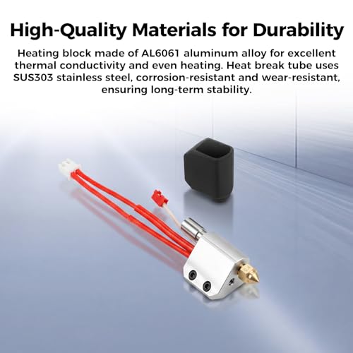 Creality Official CR M4 Hotend Kit, Upgrade Aluminum Heating Block Kit, Quick Swap Nozzle Kit, High-Temperature High Speed Corrosion-Resistant Hot End for Creality CR-M4 3D Printer - style: CR-M4