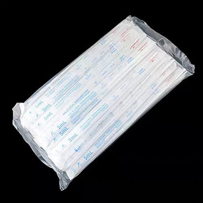 Serological Pipette - 5ml/Blue, Individually Wrapped(Case of 100) - size: 5ml - 100pcs