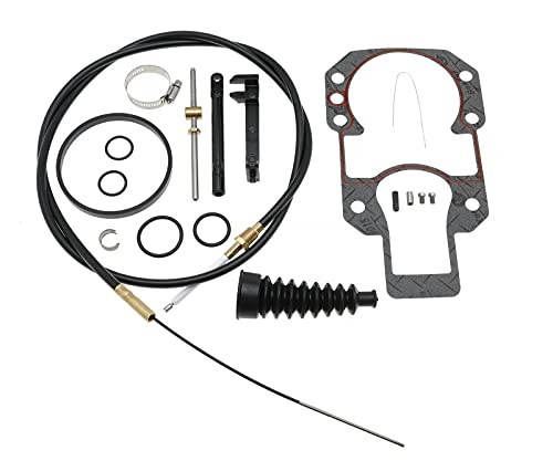 Lower Shift Cable Kit for Mercury for Mercruiser Bravo Stern Drives Replaces 815471T1 865437A02 18-2604