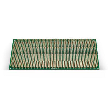Double Sided ENIG Perf Board, PCB Board, Electronic Circuit Board for DIY Prototype Circuit, FR4, Plated Through Hole Solder Prototype Board, ST-PERF (3" x 6") - style: 3" x 6"