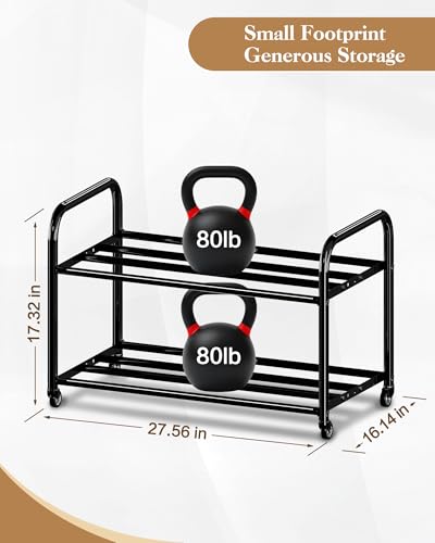 3D Printer Filament Storage Rack with Wheels, Rolling Cart, 40+ Spool Shelf - color: Large